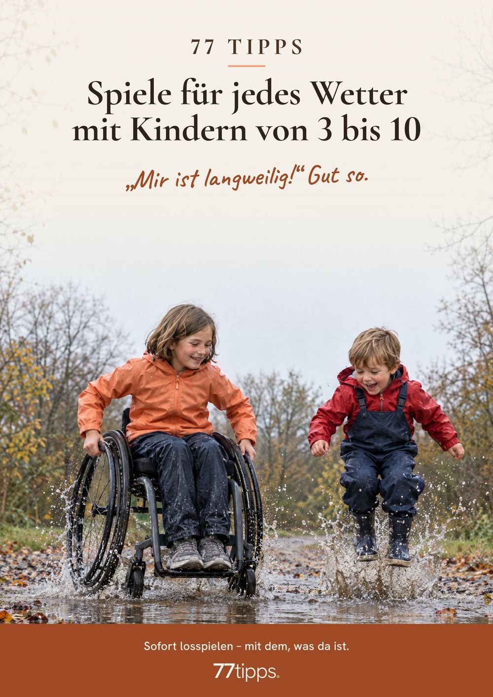 Leseprobe Spiele für jedes Wetter – mit Kindern von 3 bis 10, Seite 1 von 8