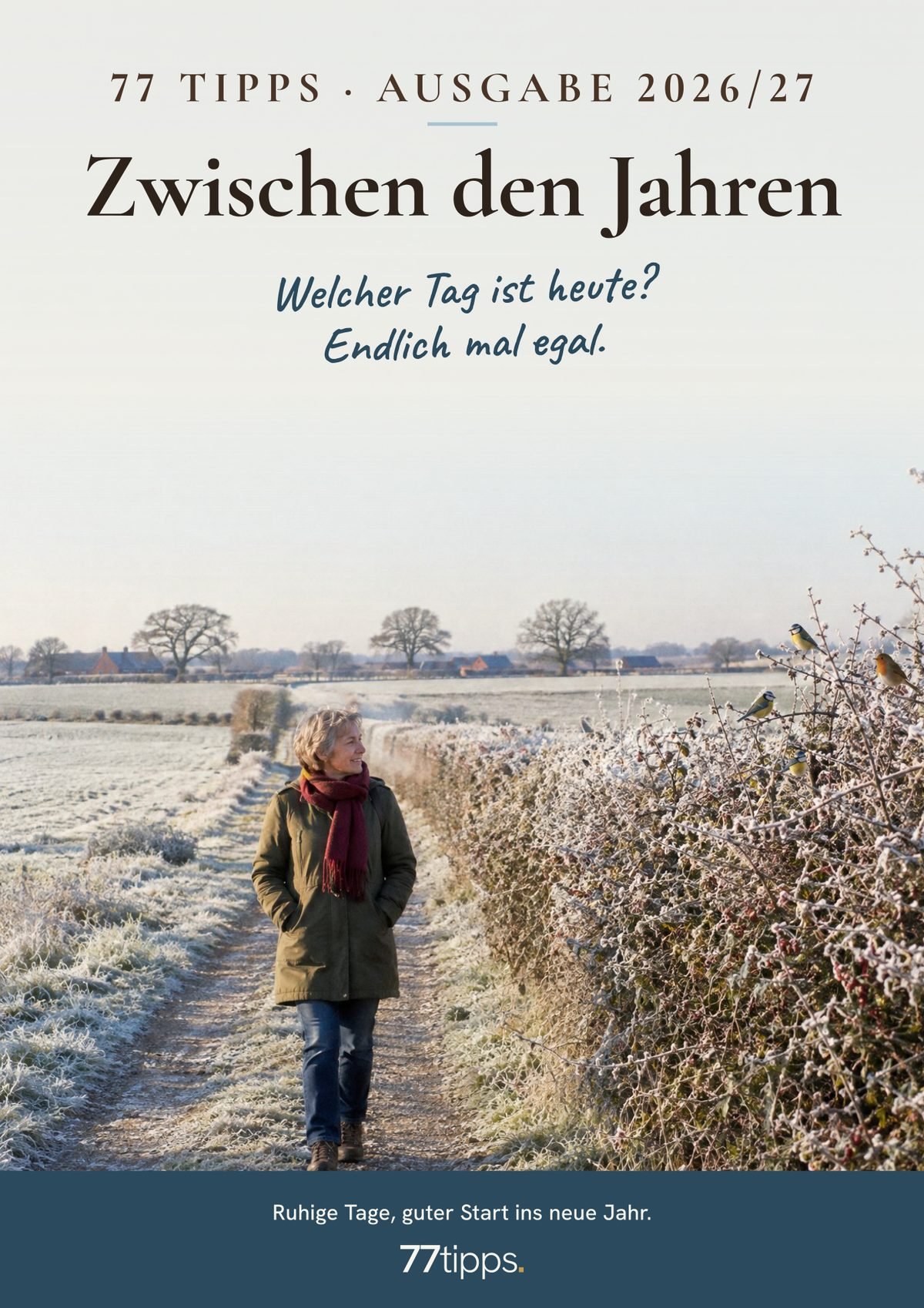 Cover: 77 Tipps – Zwischen den Jahren, Ausgabe 2026/27